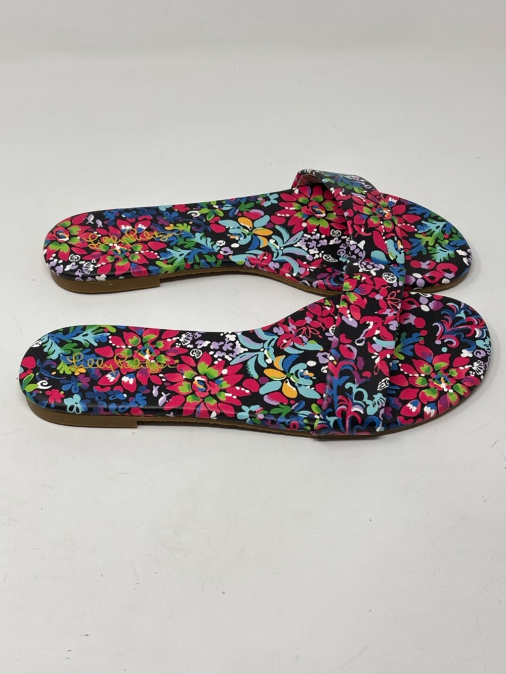 Lilly Pulitzer Emery Slide Sandals Size 8 NWOT Floral print - Picture 5 of 9